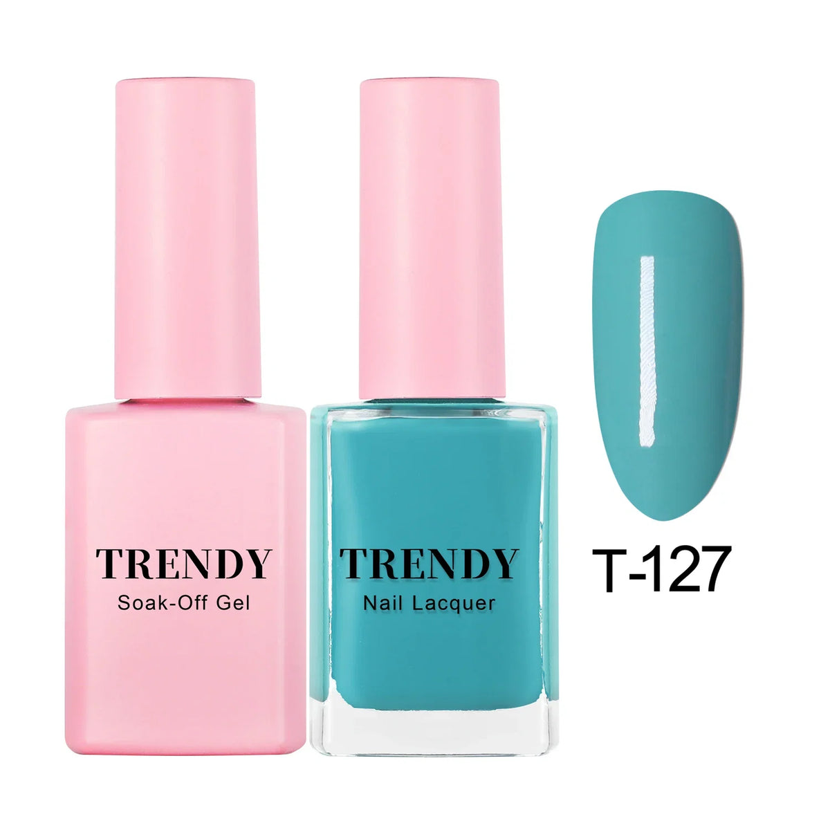 T-127 OCEAN MOTION | TRENDY DUO GEL & LACQUER