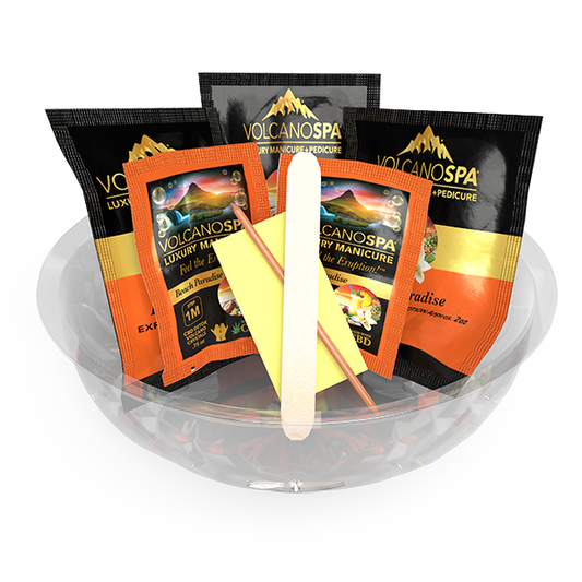 VOLCANO SPA LUXURY MANICURE IN A BOWL | BEACH PARADISE