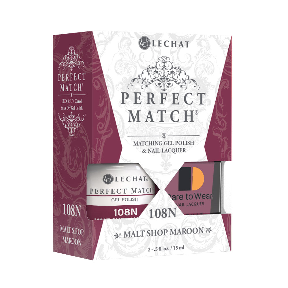 PMS108N DUO - MALT SHOP MAROON