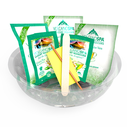 VOLCANO SPA LUXURY MANICURE IN A BOWL | GREEN TEA