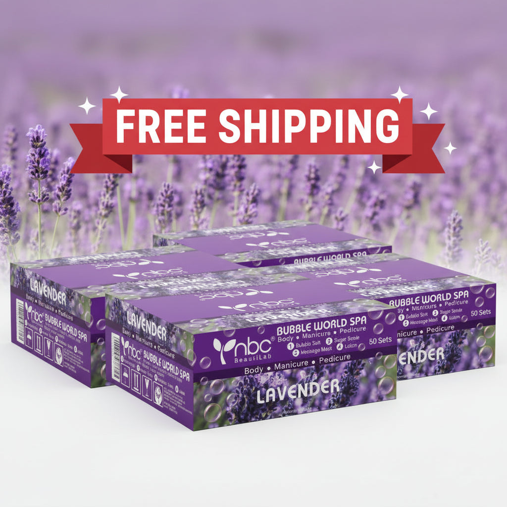 NBC 4-IN-1 BUBBLE WORLD SPA - LAVENDER