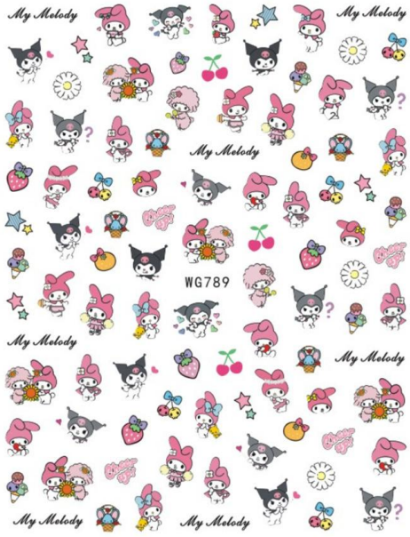 NAIL ART STICKER - 789