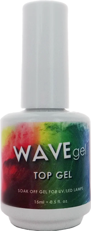WAVEGEL NO CLEANSE GEL TOP COAT 0.5OZ.