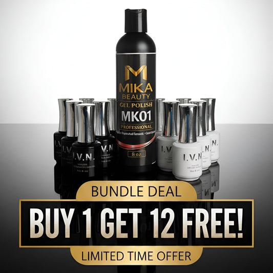 MIKA GEL POLISH - BUBBLE PINK MK01