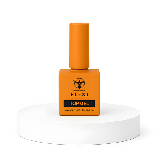 Phoenix - Flexi Gel Top Coat HEMA TPO FREE (Hyper Gloss) - Kit 8oz Free 6 (0.7oz)