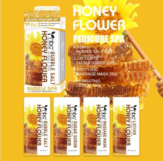NBC 4-IN-1 BUBBLE WORLD SPA - HONEY FLOWER