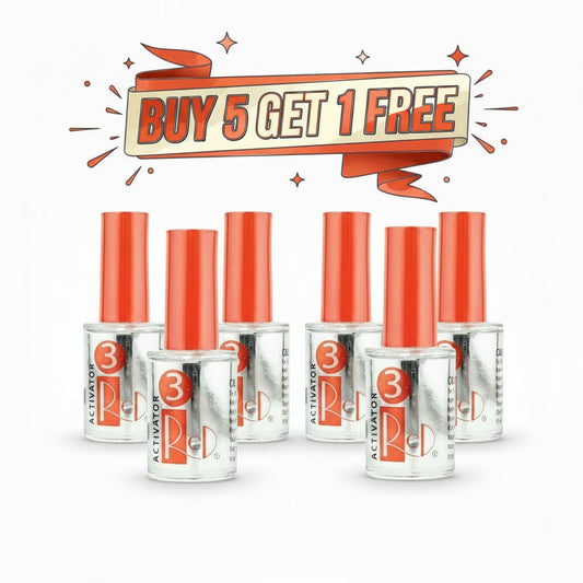 RED NAIL ESSENTIAL DIP 0.5OZ. - ACTIVATOR #3