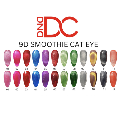 DC 9D SMOOTHIE CAT EYE COLLECTION (SET OF 12)