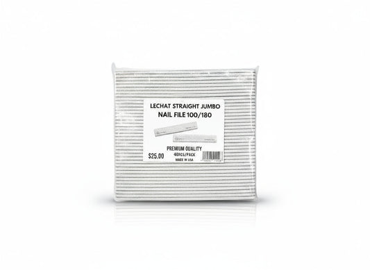 LECHAT JUMBO NAIL FILE - ZEBRA 100/180 (40PCS/PACK)