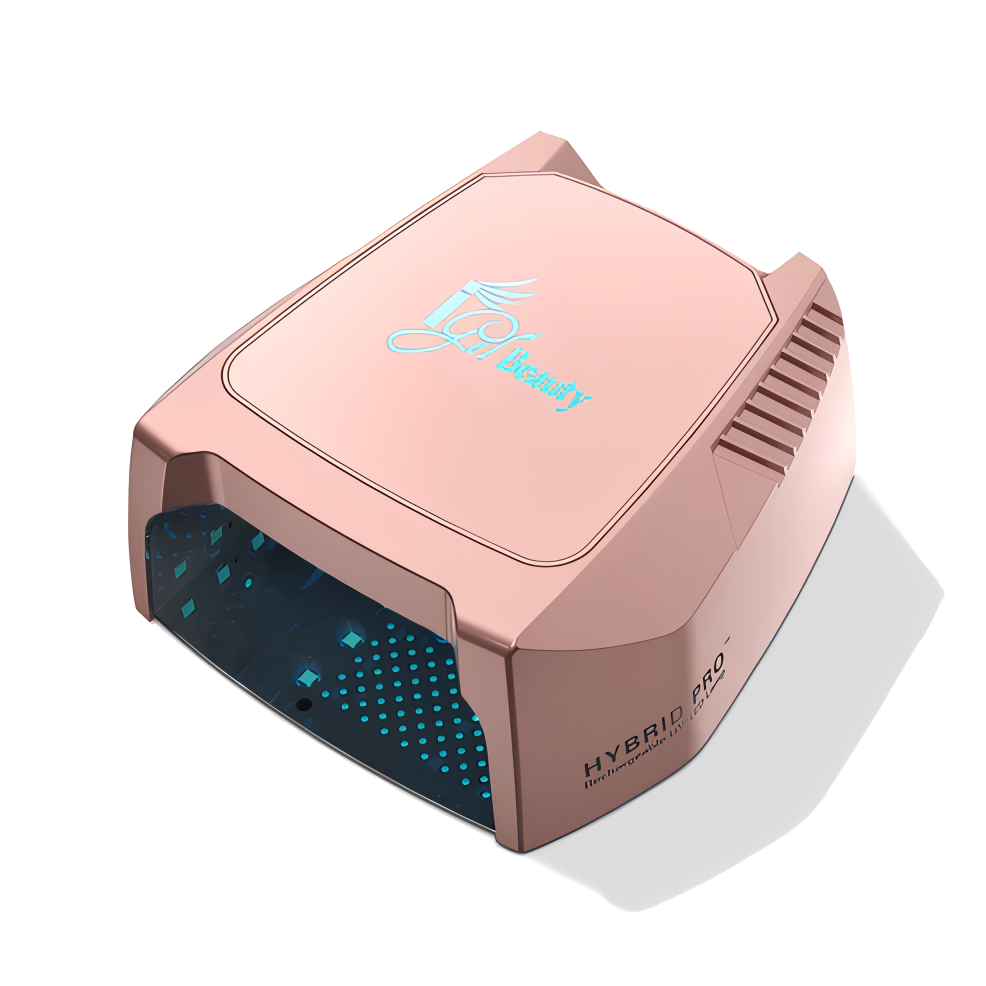 IGEL HYBRID PRO 2.0 WIRELESS RECHARGEABLE UV/LED LAMP - ROSE GOLD
