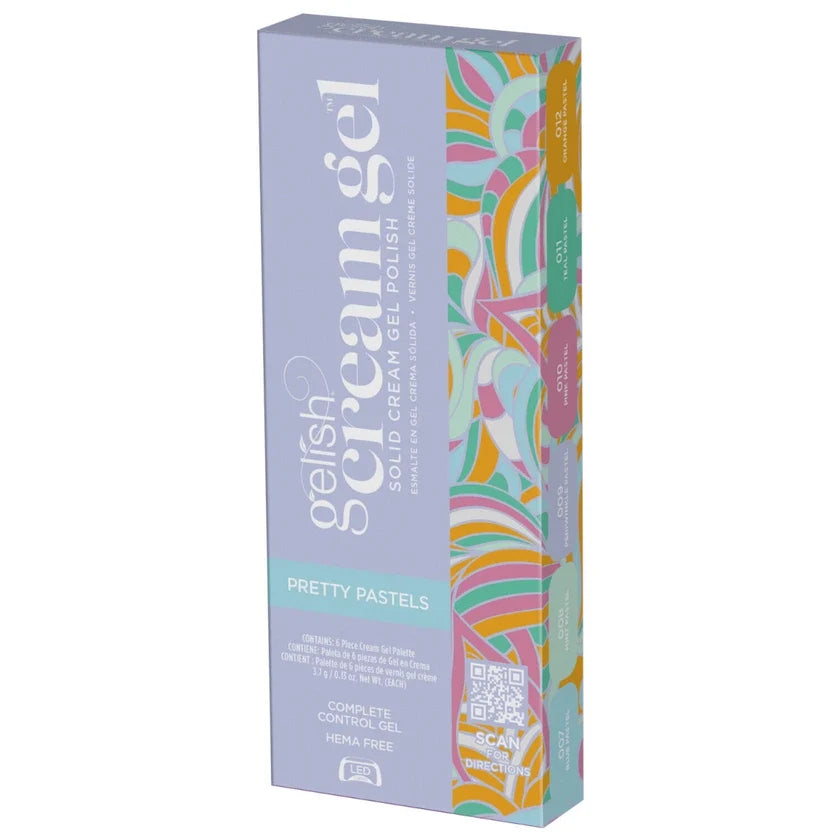 GELISH CREAM GEL 6PCS PALETTE - PRETTY PASTELS