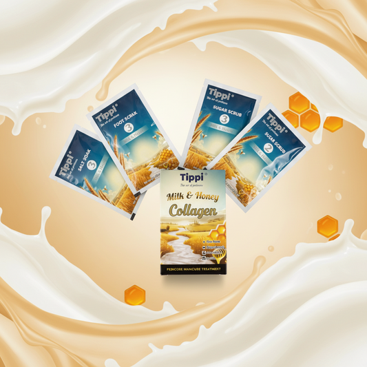Tippi Collagen Pedi in a Box 4in1 - Milk & Honey