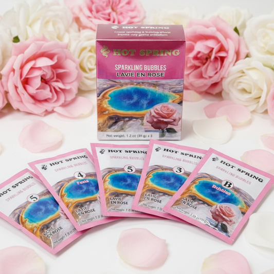 Hot Spring Sparkling Bubbles 5in1 Lavie En Rose