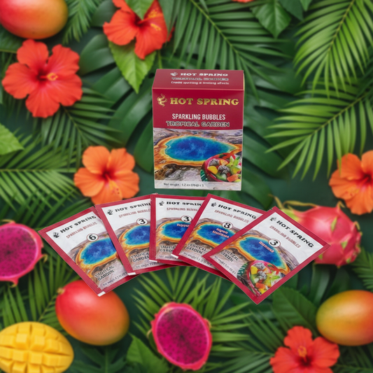 Hot Spring Sparkling Bubbles 5in1 Tropical Garden