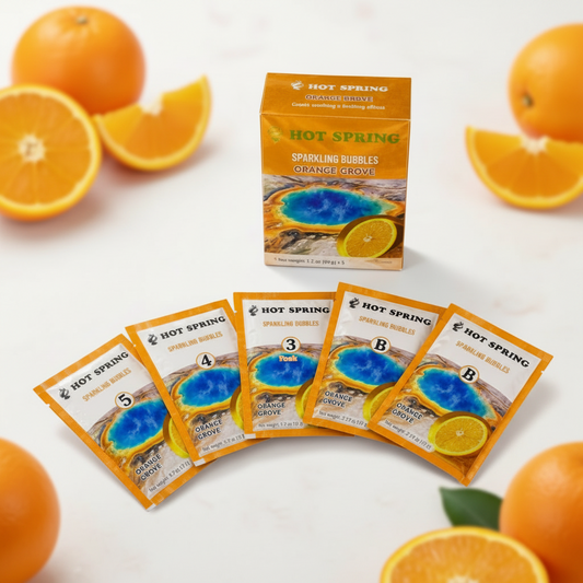 Hot Spring Sparkling Bubbles 5in1 Orange Grove