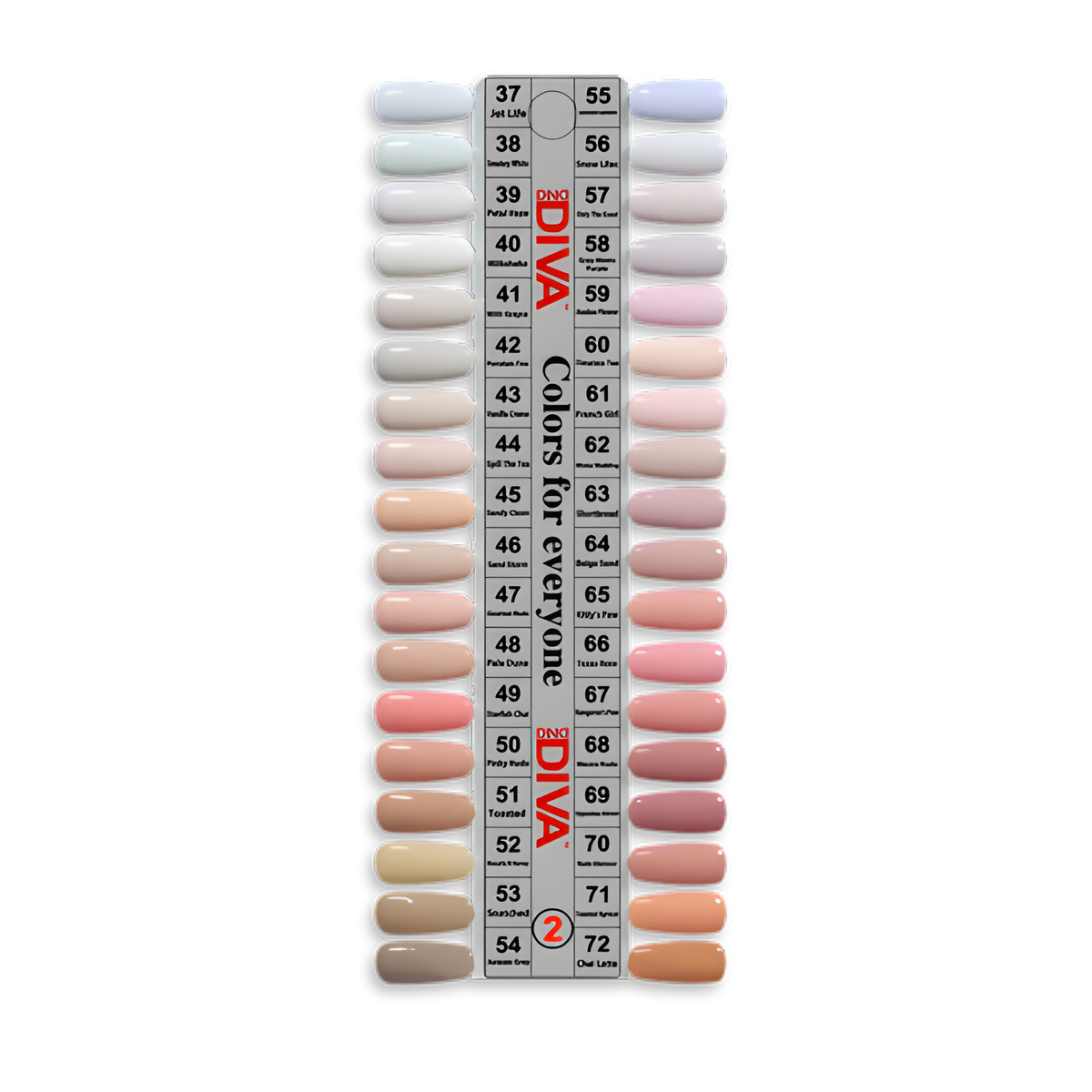 DIVA DUO TRAY NO.2 (SET OF 36 COLORS)