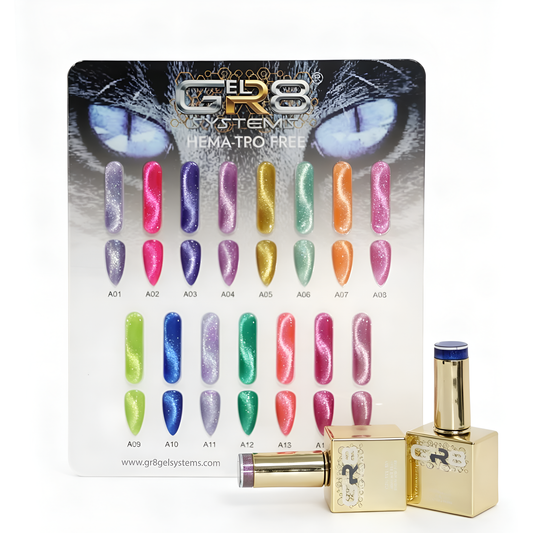 CR8 CAT EYE GEL COLLECTION - 15 COLORS
