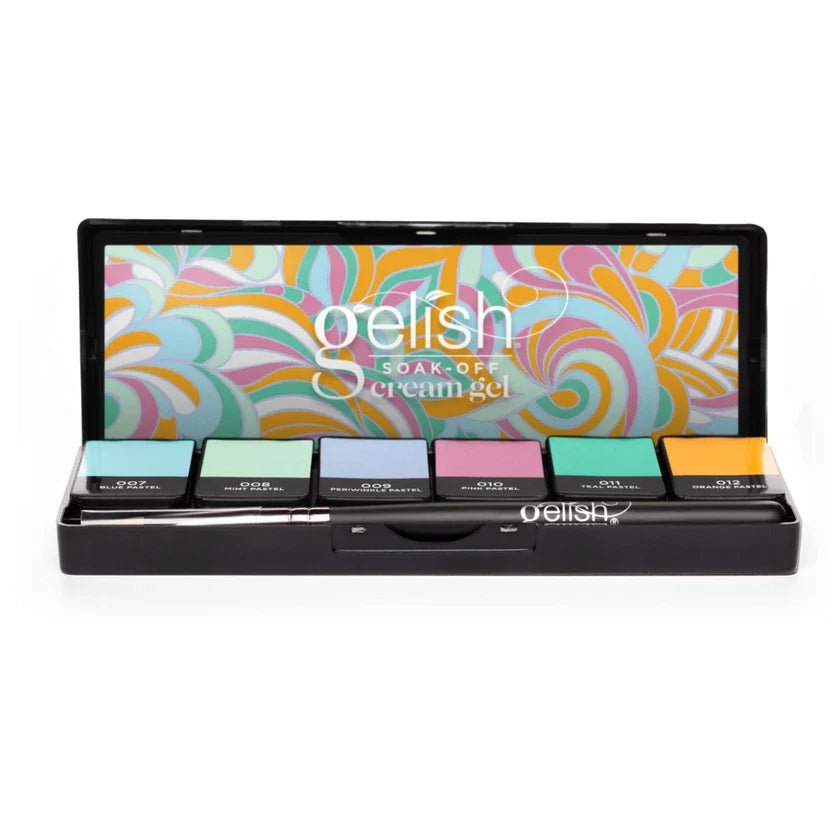 GELISH CREAM GEL 6PCS PALETTE - PRETTY PASTELS