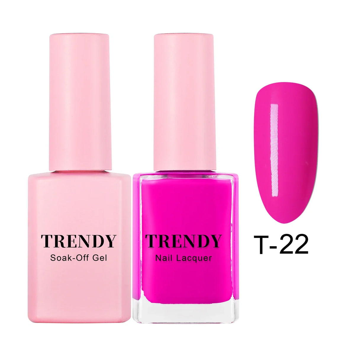 T-22 WHY SO SERIOUS | TRENDY DUO GEL & LACQUER