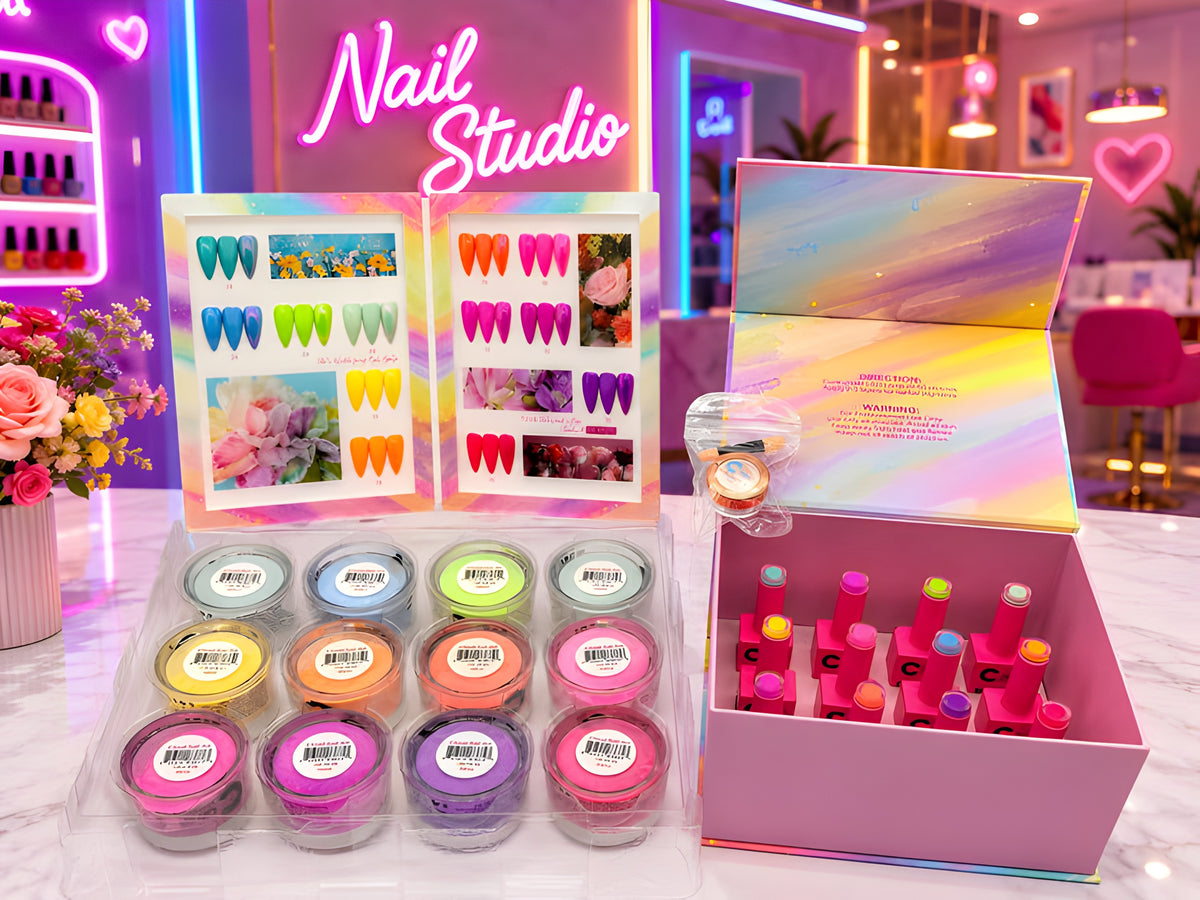 Chisel Electric Neon Collection (Bundle Gel + Dip)