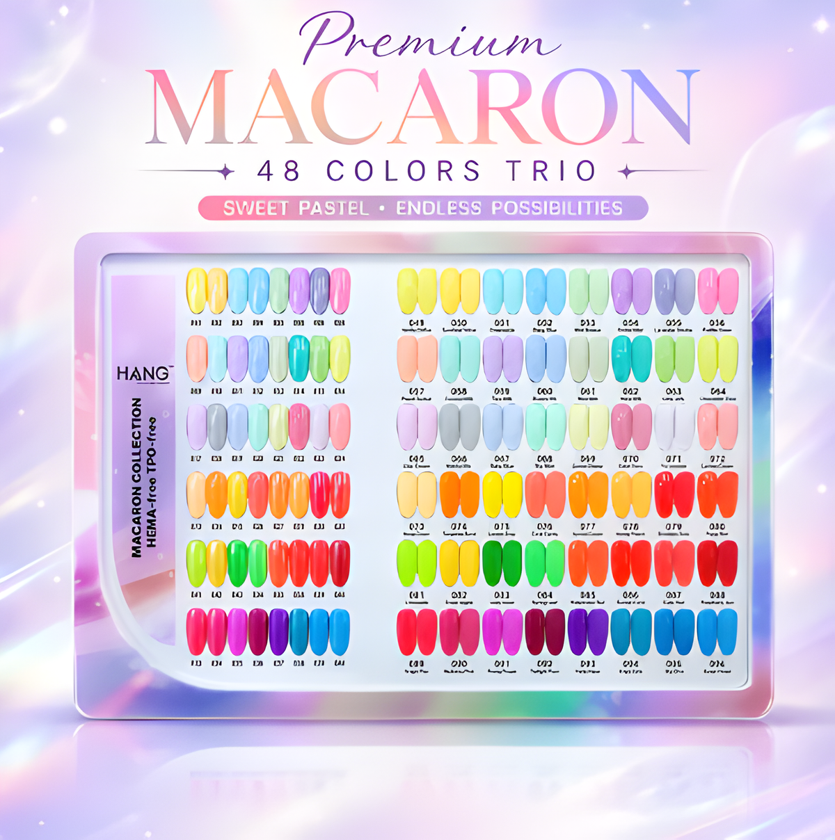 HANG PREMIUM MACARON COLLECTION - 48 COLORS
