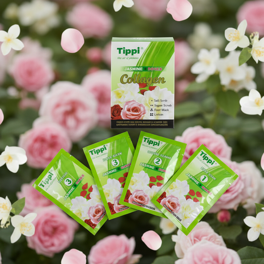 Tippi Collagen Pedi in a Box 4in1 - Jasmine & Rose
