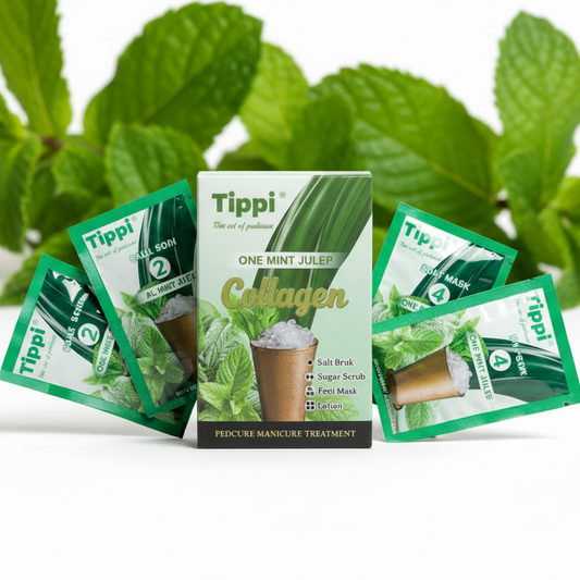 Tippi Collagen Pedi in a Box 4in1 - One Mint Julep