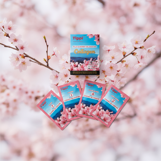 Tippi Collagen Pedi in a Box 4in1 - Cherry Blossom