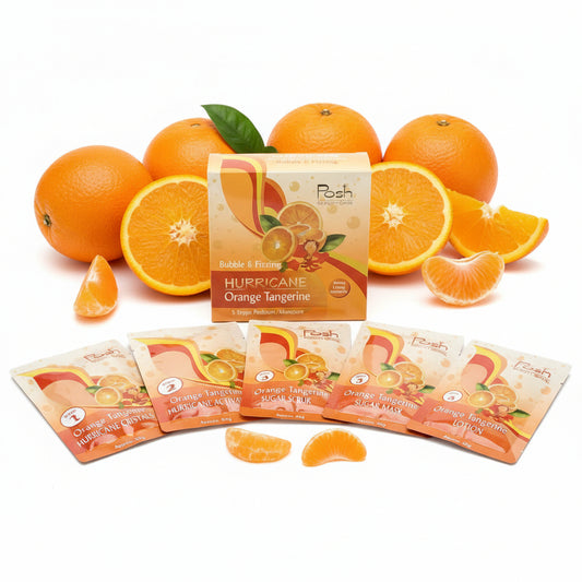 POSH HURRICANE 5-IN-1 BUBBLE & FIZZING - ORANGE TANGERINE