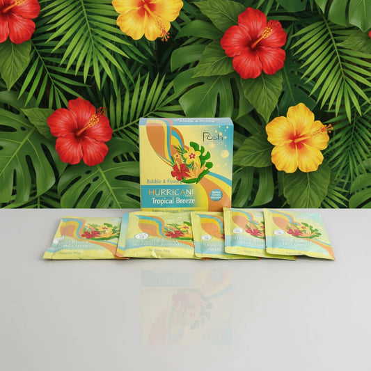 POSH HURRICANE 5-IN-1 BUBBLE & FIZZING - TROPICAL BREEZE