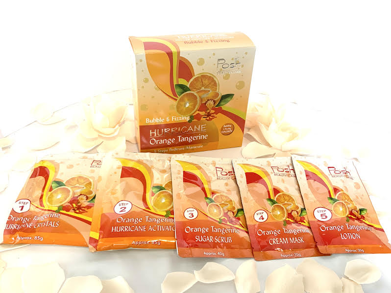 POSH HURRICANE 5-IN-1 BUBBLE & FIZZING - ORANGE TANGERINE