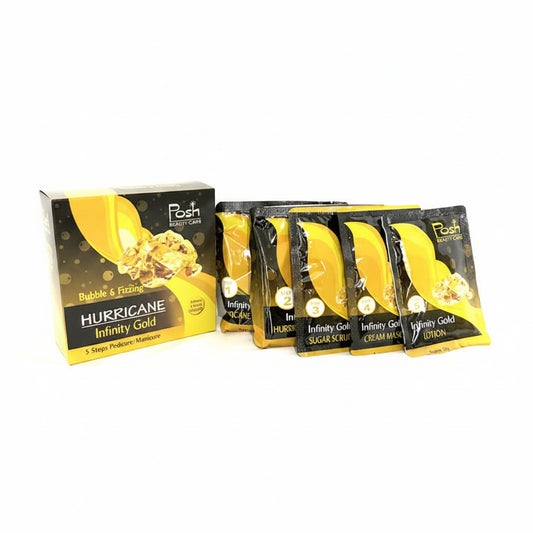 POSH HURRICANE 5-IN-1 BUBBLE & FIZZING - INFINITY GOLD