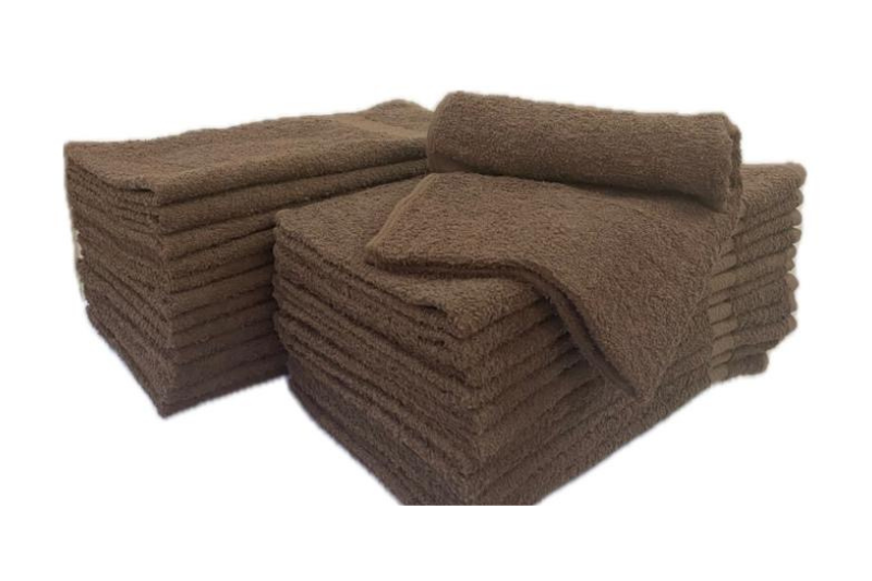 PREMIUM 100% COTTON TOWELS 16X27 - 12PCS/BAG