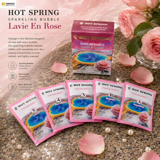 Hot Spring Sparkling Bubbles 5in1 Lavie En Rose