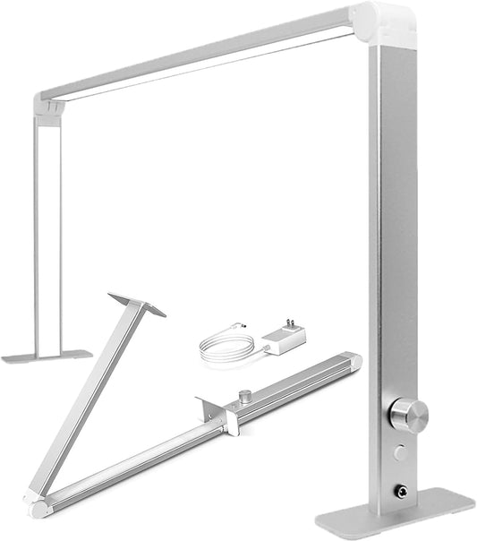 WHITE SQUARE FOLDABLE LIGHT FOR NAIL DESK