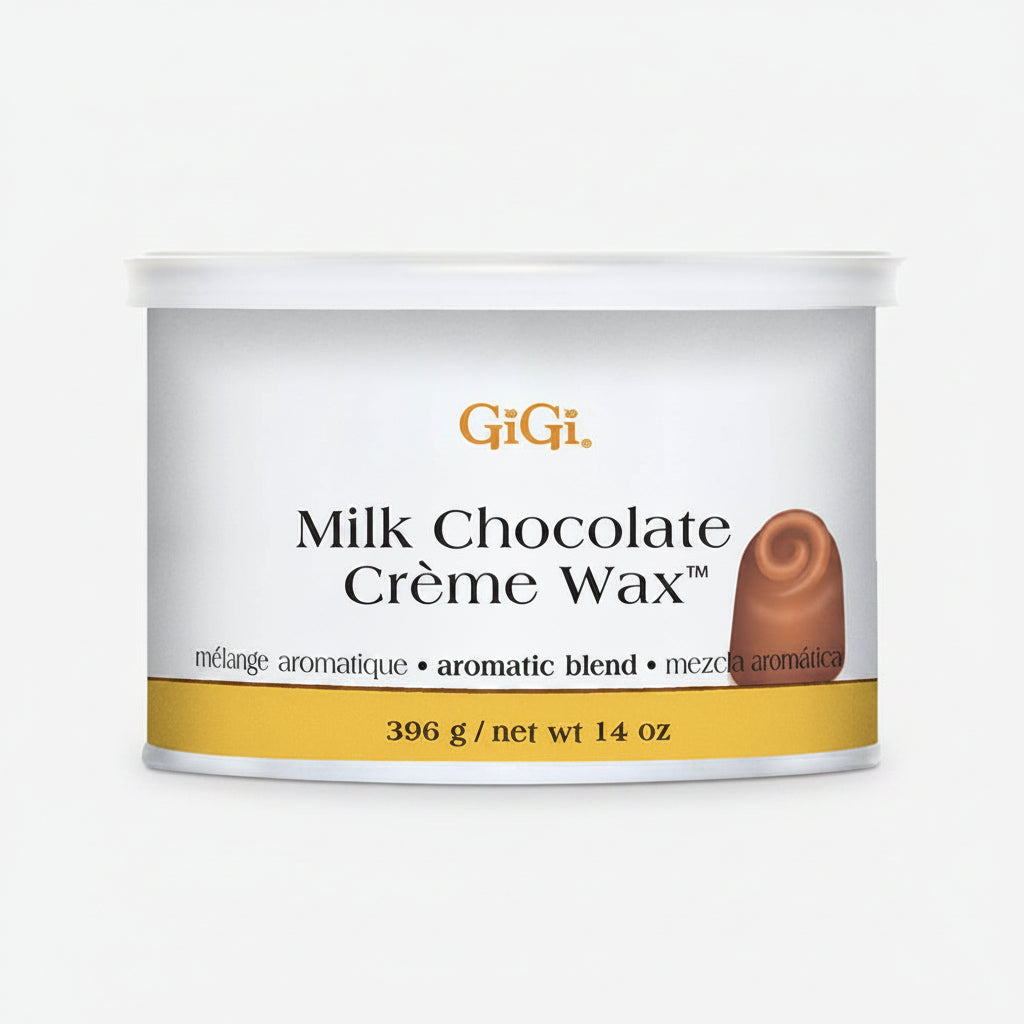 GIGI MILK CHOCOLATE CRÈME HAIR REMOVAL WAX 14 OZ.