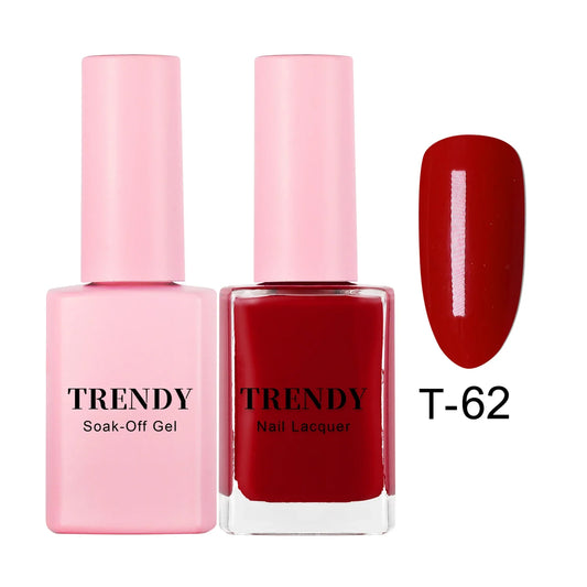 T-62 SWEET N SOUR | TRENDY DUO GEL & LACQUER