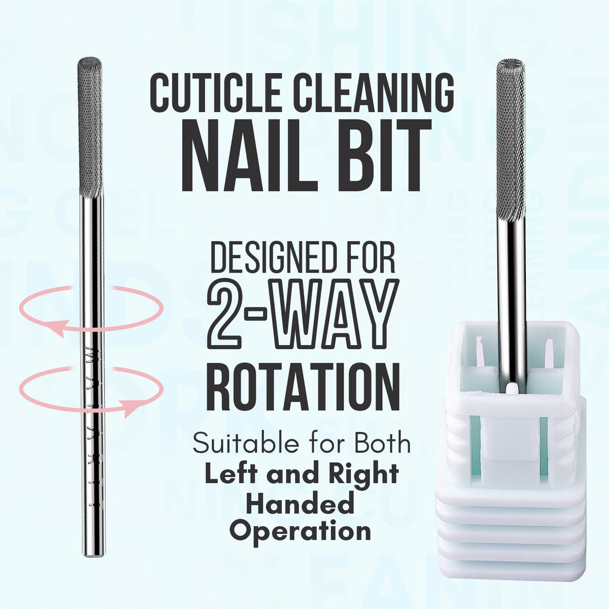 PREMIUM CUTICLE NAIL DRILL BIT 3/32"