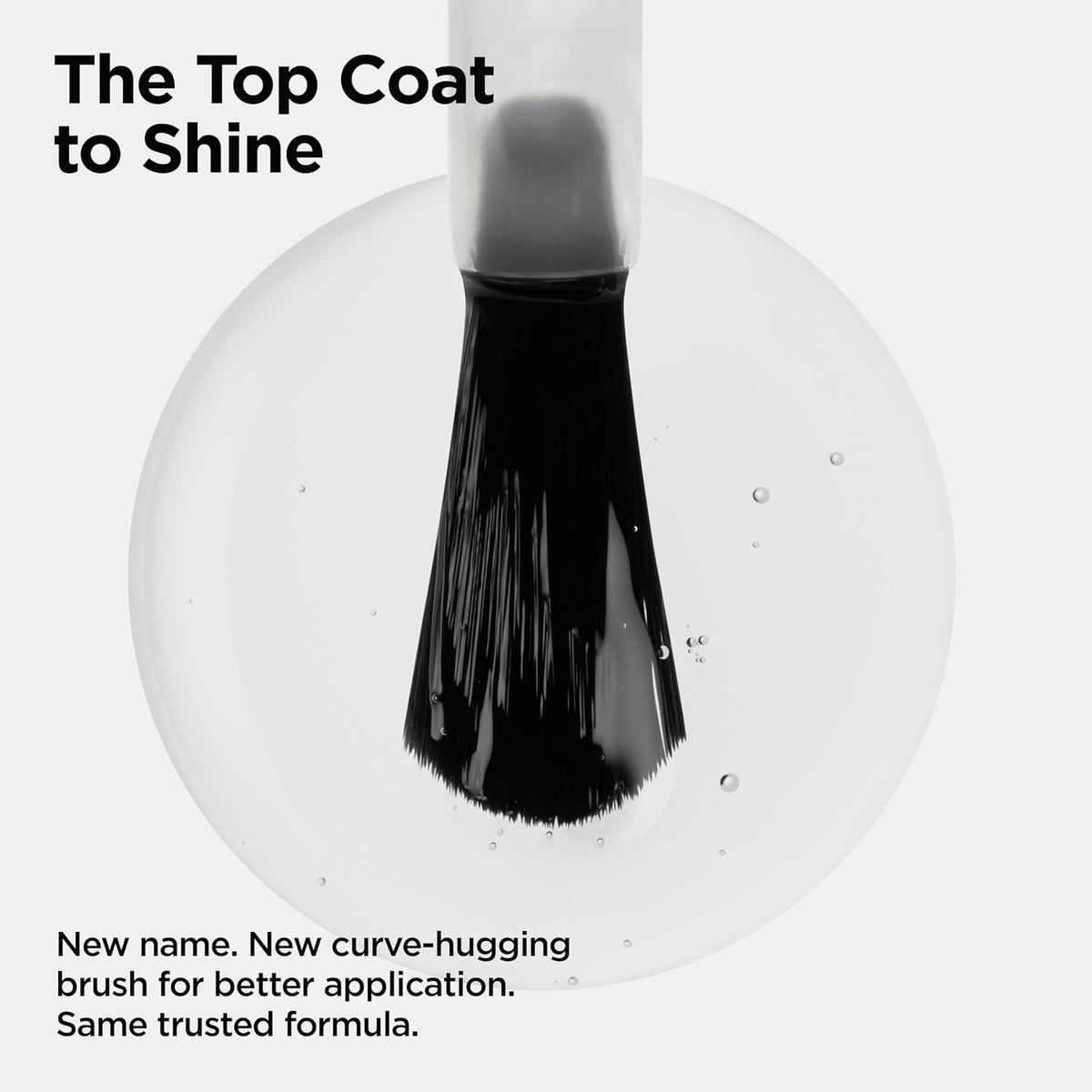 CND VINYLUX SHINE QUICK DRY TOP COAT 0.5OZ.