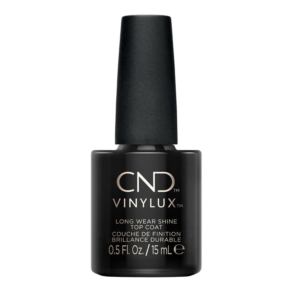 CND VINYLUX SHINE QUICK DRY TOP COAT 0.5OZ.