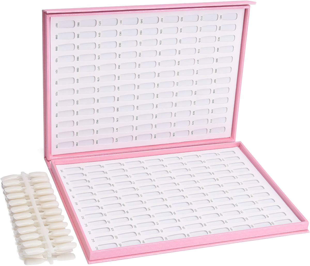NAIL GEL COLOR CARD - 216 SHADE COLOR BOOK DISPLAY
