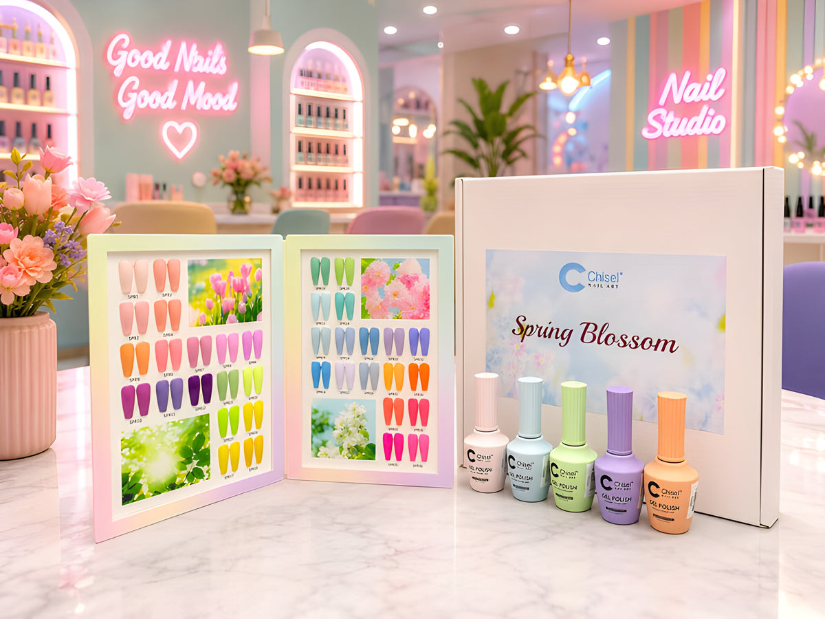 Chisel Spring Blossom (Gel Collection - Dip Powder Collection - Bundle Gel + Dip)