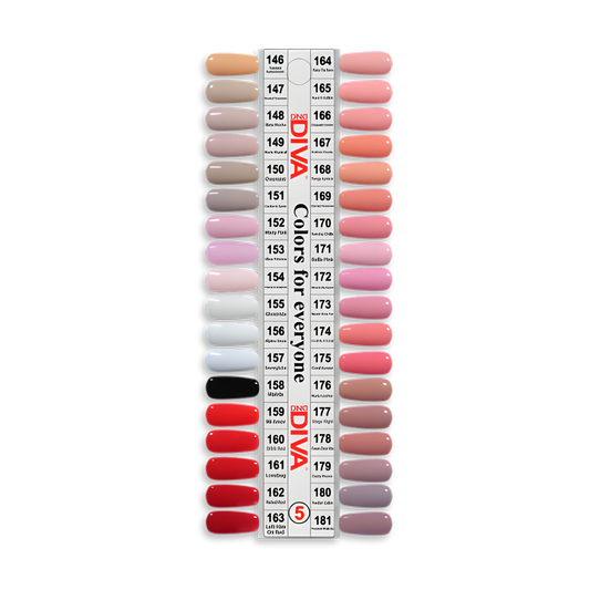 DIVA DUO TRAY NO.5 (SET OF 36 COLORS)