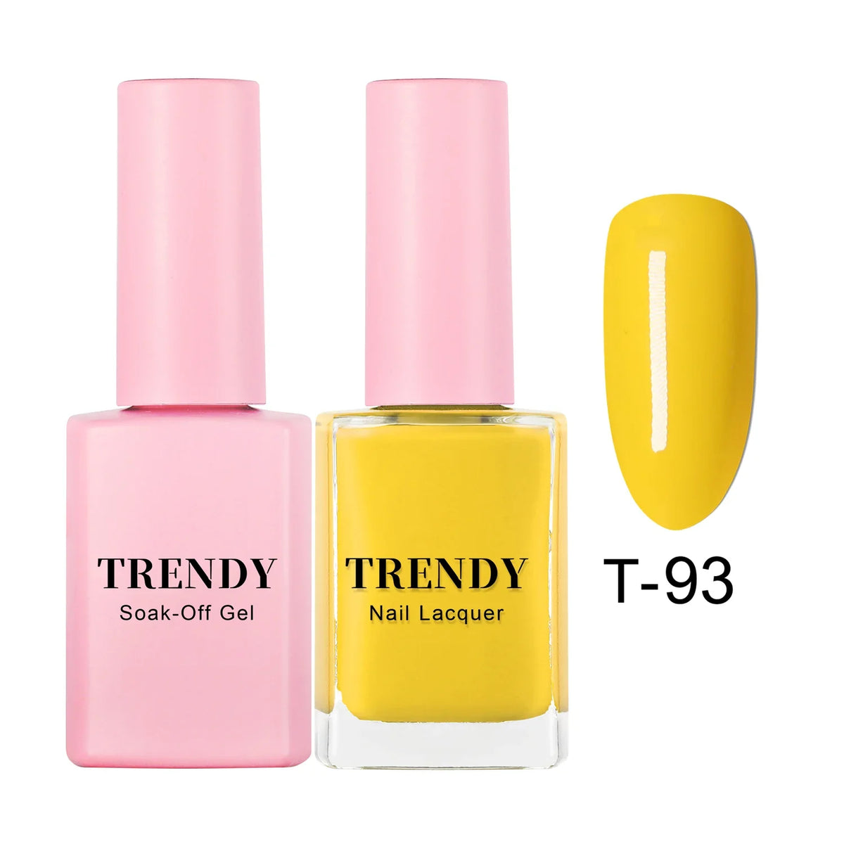 T-93 PYRAMID | TRENDY DUO GEL & LACQUER