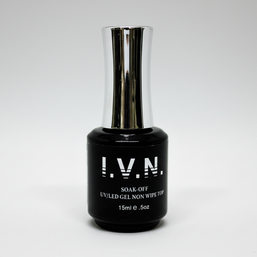 IVN NO CLEANSE GEL TOP COAT 0.5OZ.