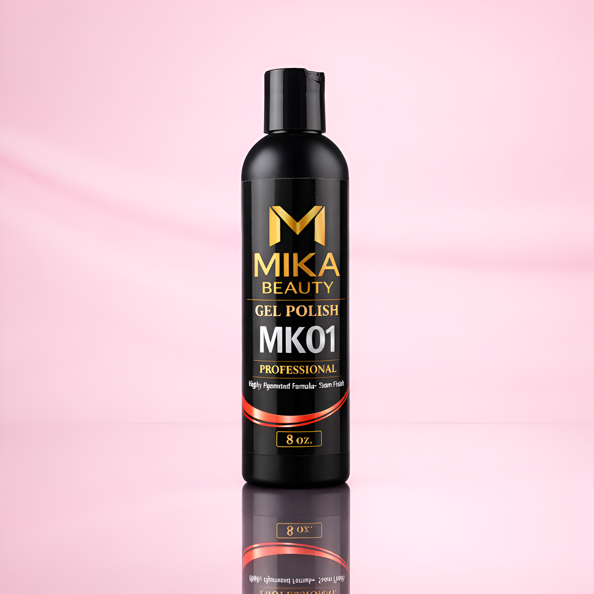 MIKA GEL POLISH - BUBBLE PINK MK01