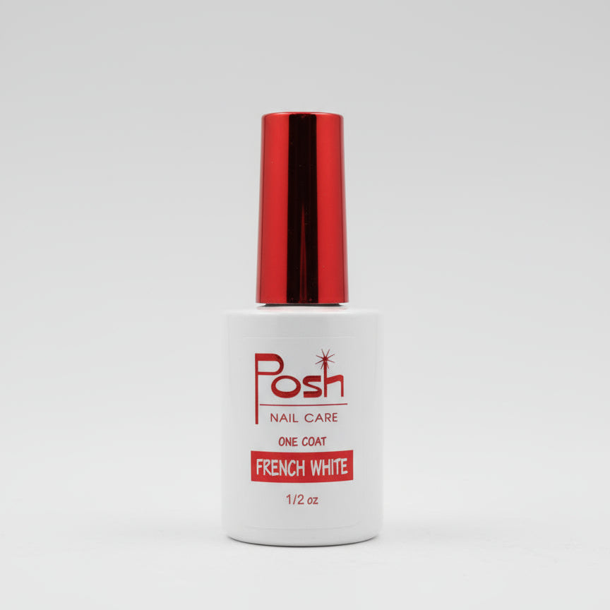 POSH FRENCH WHITE GEL POLISH 0.5OZ.