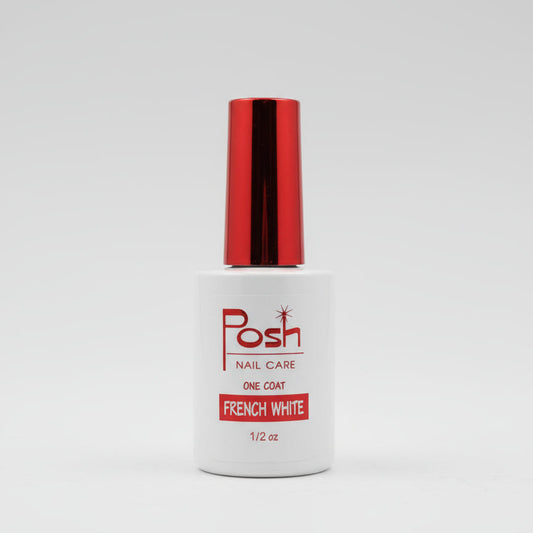POSH FRENCH WHITE GEL POLISH 0.5OZ.