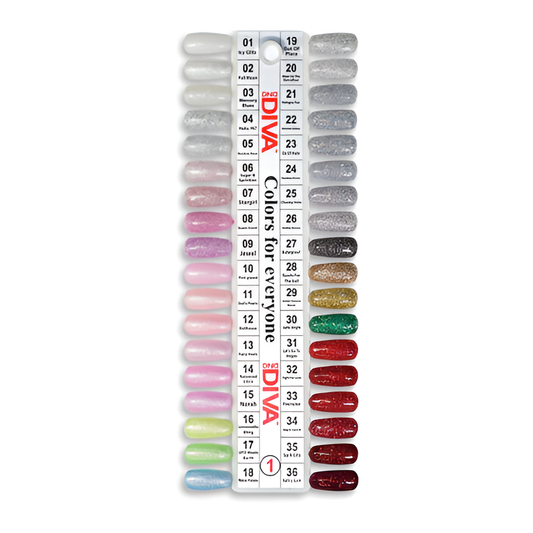 DIVA DUO TRAY NO.1 (SET OF 36 COLORS)