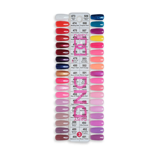 DND DUO TRAY NO.3 (SET OF 36 COLORS)